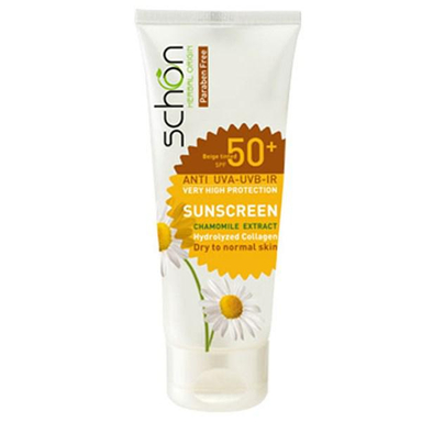 کرم ضد آفتاب شون (Schon) با +SPF50 رنگ بژ