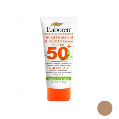 کرم ضد آفتاب لابورن (Laboren) مدل Hydratant Oily Skin حجم 50 میلی‌‌لیتر