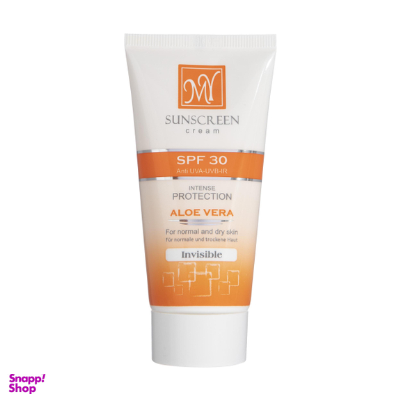 کرم ضد آفتاب بی رنگ مای با SPF30 مدل Aloe Vera حجم 50 میلی‌‌ لیتر