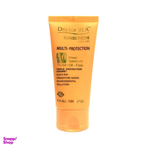 کرم ضد آفتاب دکتر ژیلا (Doctor Jila) مدل multi-protection حجم 50 میلی‌لیتر