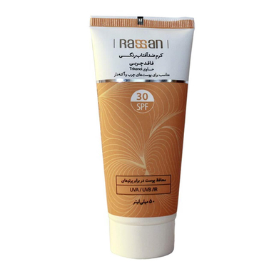 کرم ضد آفتاب راسن (Rassan) مدل trikenol حجم 50 میلی‌‌لیتر