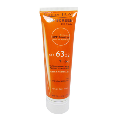 کرم ضدآفتاب رنگی دکتر ژیلا (Doctor Jila) Spf63 حجم 50 میلی‌لیتر