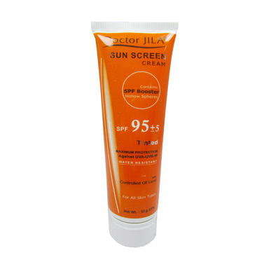 کرم ضدآفتاب رنگی دکتر ژیلا (Doctor Jila) Spf95 حجم 50 میلی‌لیتر