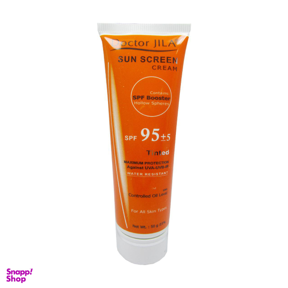 کرم ضدآفتاب رنگی دکتر ژیلا (Doctor Jila) Spf95 حجم 50 میلی‌لیتر