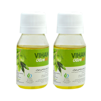 روغن زیتون ویهان (Vihan) مدل 01 حجم 50 میلی‌لیتر بسته 2 عددی