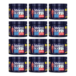 ژل خنک کننده ضد درد بی ام اس (BMS) سری Mineral Ice مدل I2 حجم 238 میلی‌لیتر بسته 12 عددی