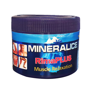 ژل خنک کننده ضد درد بی ام اس سری Mineral Ice مدل rima pluse حجم 200 میلی‌لیتر