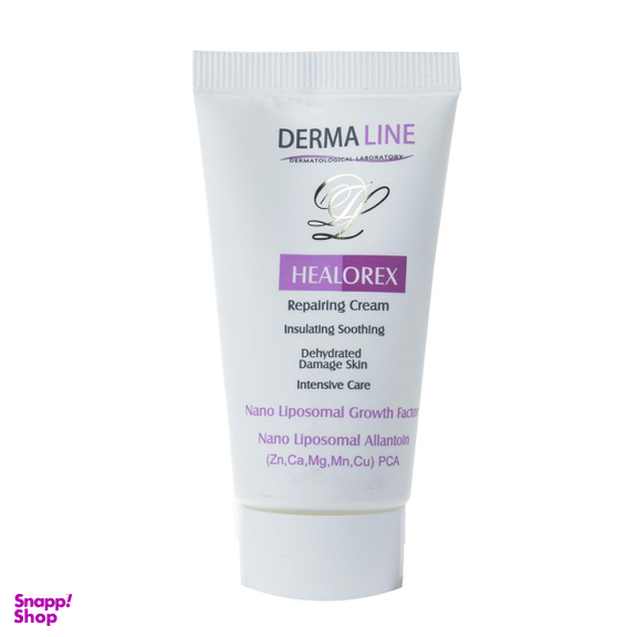 کرم ترمیم کننده درمالاین (Dermaline) مدل Healorex حجم 30 میلی‌لیتر