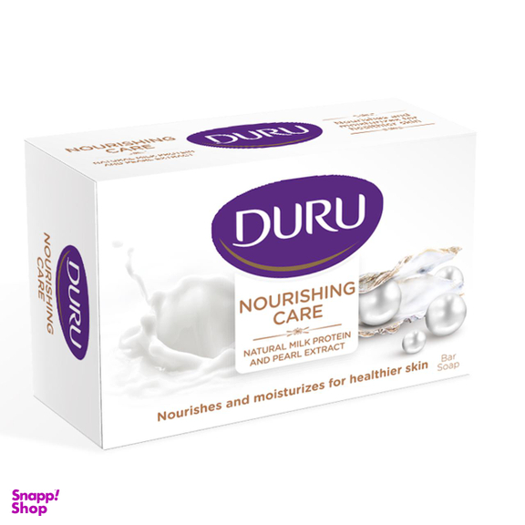 صابون حمام دورو (Duru) مدل Milk And Pearl وزن 120 گرم