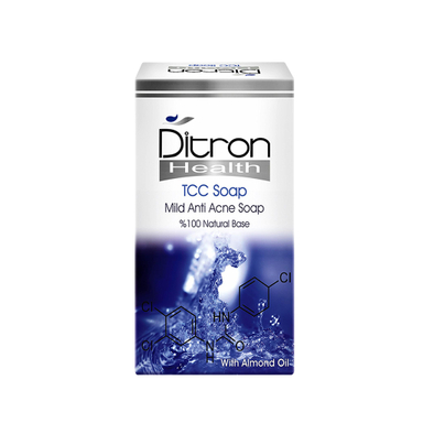 صابون آنتی آکنه دیترون (Ditron) سری Health مدل TCC وزن 110 گرم