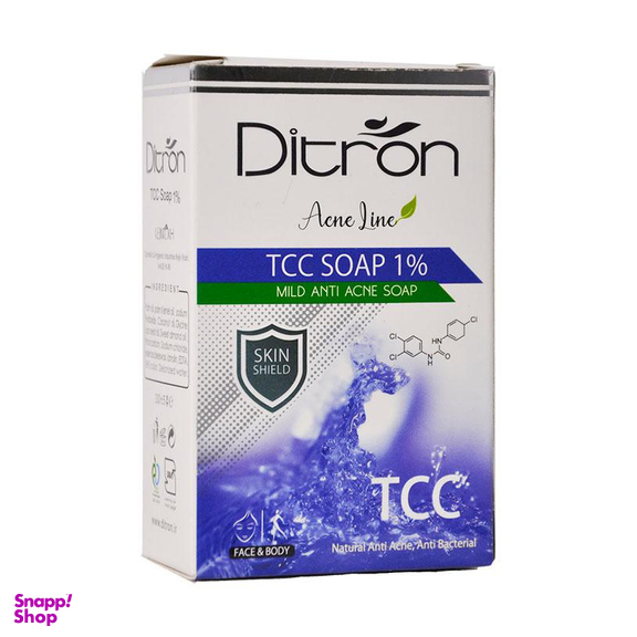 صابون شستشو دیترون (Ditron) مدل Triclocarban وزن 110 گرم