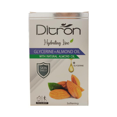 صابون شستشو دیترون (Ditron) مدل گلیسرین بادام وزن 110 گرم