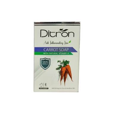 صابون شستشو دیترون (Ditron) مدل هویج وزن 110 گرم