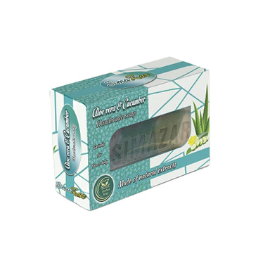 صابون شستشو سیمازر (Simazar) مدل آلویه‌ ورا و خیار وزن 120 گرم
