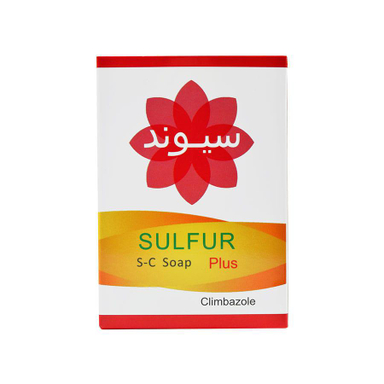 صابون ضد باکتری سیوند (Sivand) سری sulfur مدل climbazole وزن 90 گرم