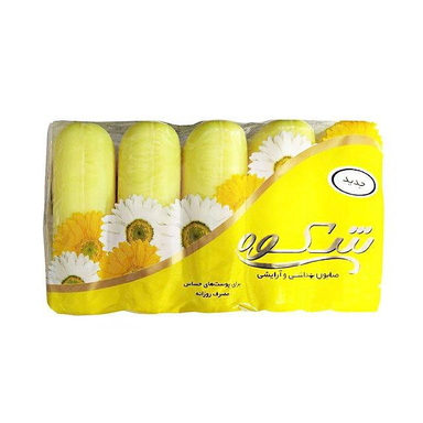 صابون شستشو شکوه (Shokouh) مدل HRZ01 وزن 75 گرم بسته 5 عددی