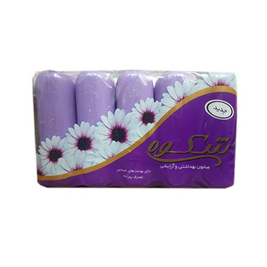 صابون شستشو شکوه (Shokouh) مدل HRZ03 وزن 75 گرم بسته 5 عددی
