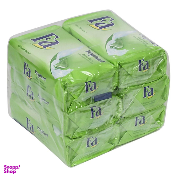 صابون شستشو فا (Fa) مدل Aloe Vera وزن 175 گرم بسته 6 عددی