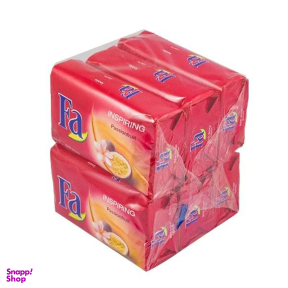 صابون شستشو فا (Fa) مدل Inspiring Passionfruit وزن 175 گرم بسته 6 عددی