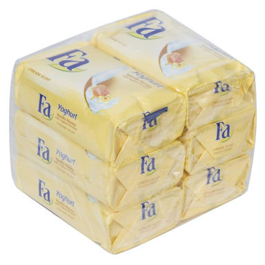صابون شستشو فا (Fa) مدل Vanilla HOney وزن 175 گرم بسته 6 عددی