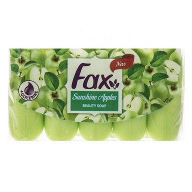صابون فکس (Fax) مدل sunshine apple بسته 5 عددی