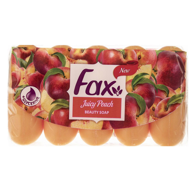 صابون فکس (Fax) مدل Juicy Peach بسته 5 عددی