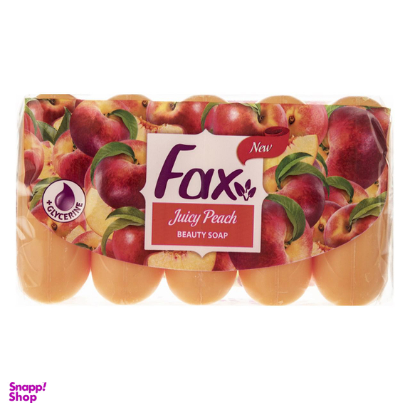 صابون فکس (Fax) مدل Juicy Peach بسته 5 عددی
