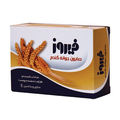 صابون شستشو فیروز (Firooz) مدل جوانه گندم وزن 120 گرم