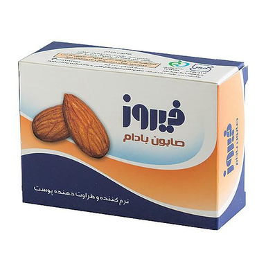 صابون فیروز (Firooz) مدل Almond وزن 120 گرم
