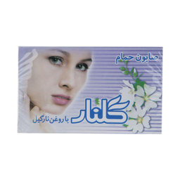 صابون حمام آبی گلنار (Golnar) وزن 130 گرم  بسته 6 عددی