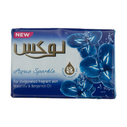 صابون شستشو لوکس (Lux) مدل Aqua and Sparkle وزن 90 گرم بسته 6 عددی