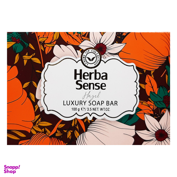 صابون شستشو هرباسنس (HerbaSense) مدل Hazel وزن 100 گرم