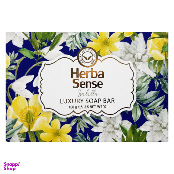 صابون شستشو هرباسنس (HerbaSense) مدل Isabella وزن 100 گرم