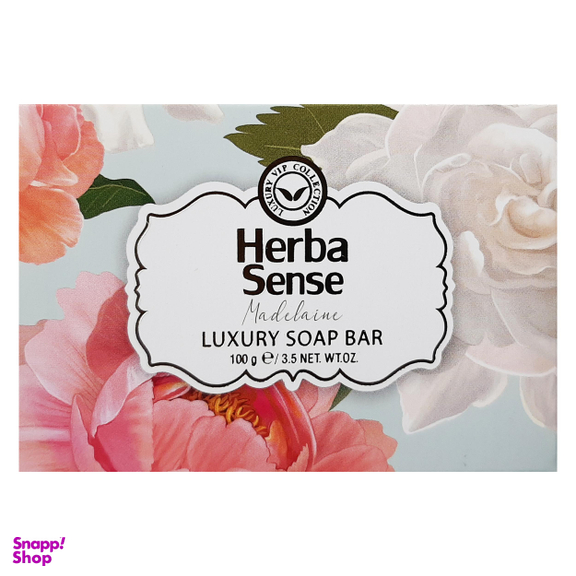 صابون شستشو هرباسنس (HerbaSense) مدل Madelaine وزن 100 گرم