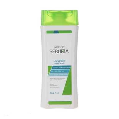 شامپو بدن آردن (Ardene) سری Sebuma مدل Liquipain حجم 200 میلی‌ لیتر