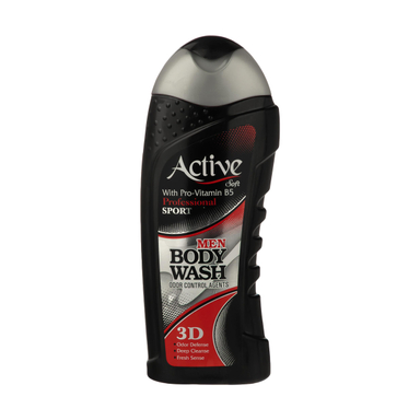 شامپو بدن مردانه اکتیو سری Sport مدل Black وزن 400 گرم