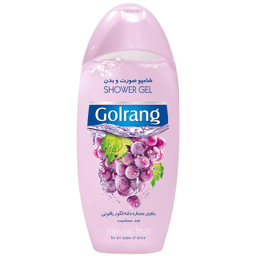 شامپو بدن گلرنگ (Golrang) مدل Grape حجم 400 میلی‌ لیتر
