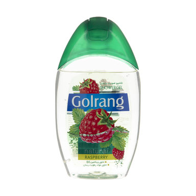 شامپو بدن گلرنگ (Golrang) مدل Raspberry حجم 280 میلی‌لیتر