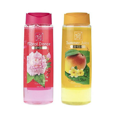 شامپو بدن مای (My) مدل Floral Dance و Summer Juice حجم 420 میلی‌لیتر