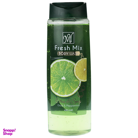 شامپو بدن مای (My) مدل Fresh Mix حجم 420 میلی‌ لیتر