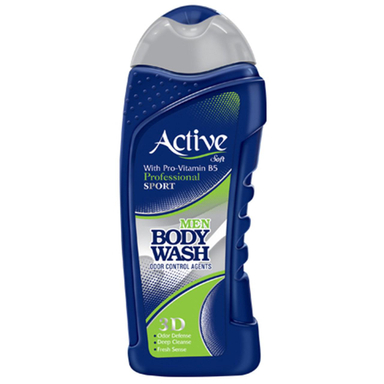 شامپو بدن مردانه اکتیو سری Sport مدل Blue وزن 400 گرم