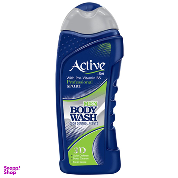 شامپو بدن مردانه اکتیو سری Sport مدل Blue وزن 400 گرم