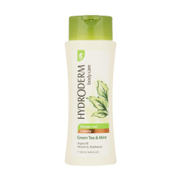 شامپو بدن هیدرودرم (Hydroderm) مدل Green Tea & Mint وزن 250 گرم