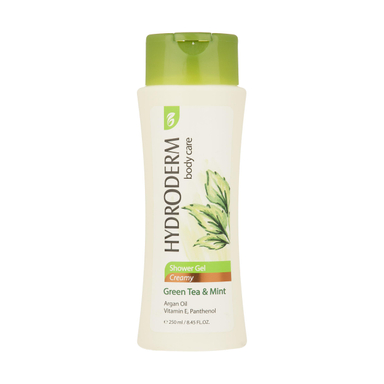 شامپو بدن هیدرودرم (Hydroderm) مدل Green Tea & Mint وزن 250 گرم