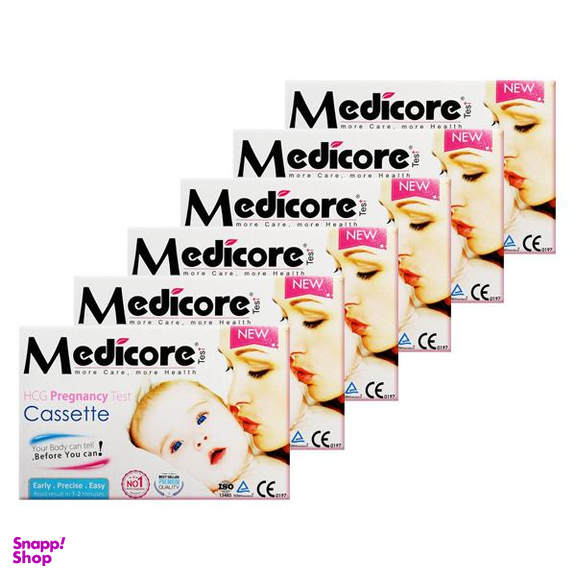 بی بی چک مدیکور (Medicore) مدل Cassette بسته 6 عددی
