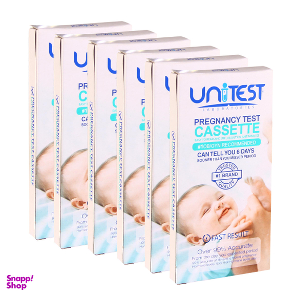 بی بی چک یونی تست (Uni test) مدل CASSETTE مجموعه 6 عددی