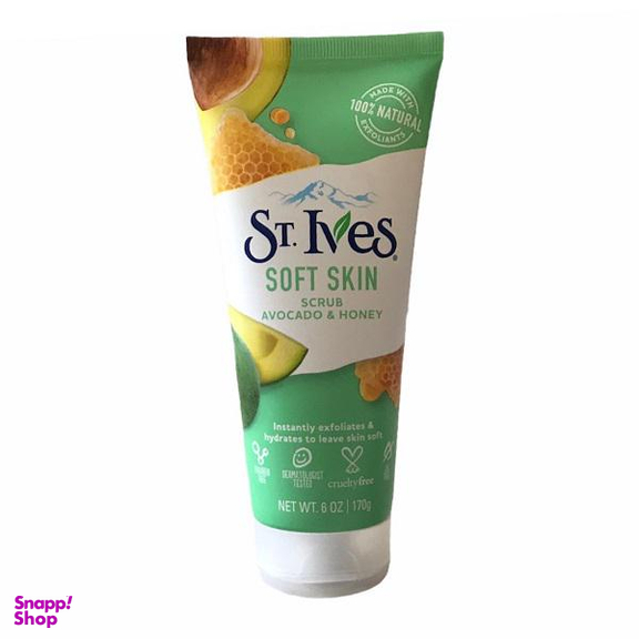 اسکراب لایه بردار پوست اس تی ایوز (Stives) حاوی عسل و طالبی حجم 170 میلی‌لیتر
