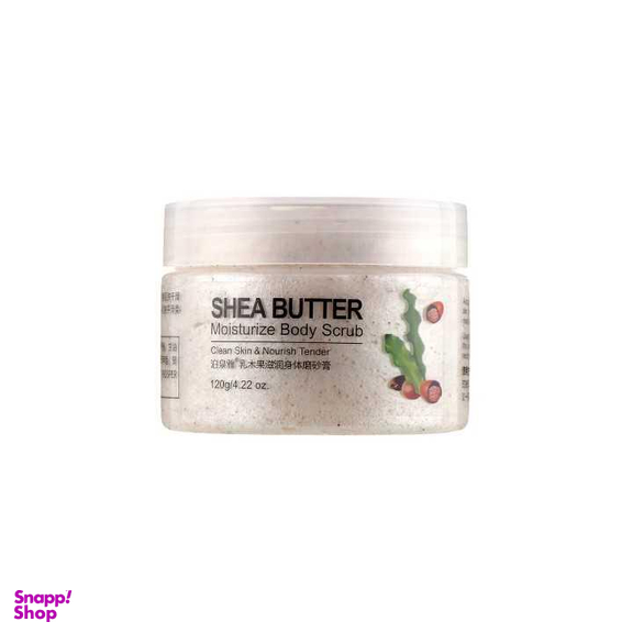 اسکراب لایه بردار پوست بایوآکوا (BioAqua) مدل شی باتر وزن 120 گرم