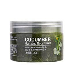 اسکراب بدن بایوآکوا (BioAqua) حاوی عصاره خیار حجم 120 میلی‌لیتر