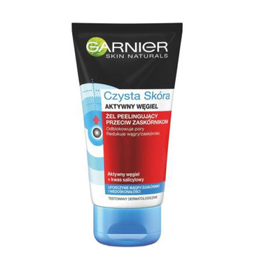 اسکراب لایه بردار پوست گارنیه (Garnier) مدل Aktywny WEGIEL حجم 150 میلیلیتر